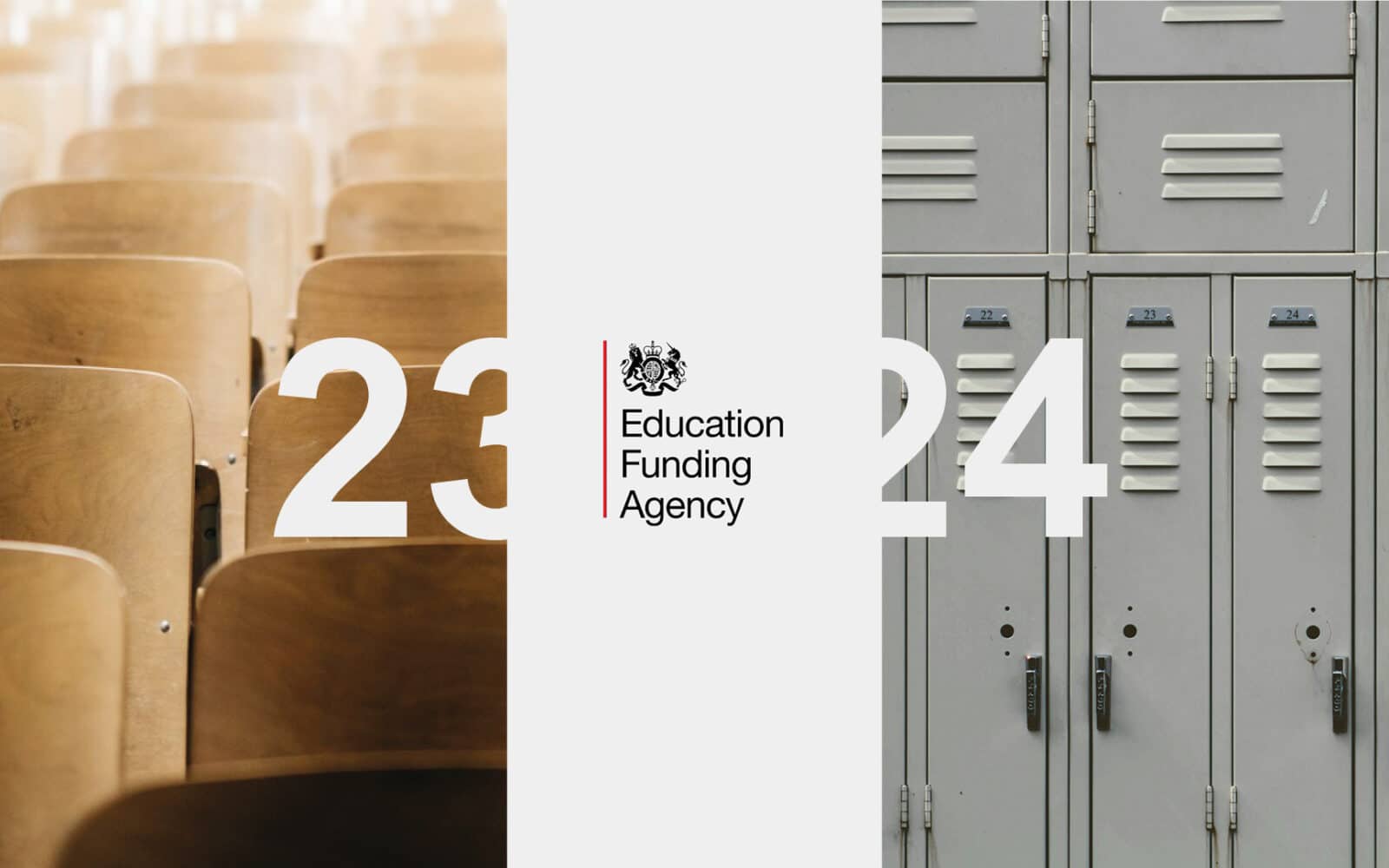Education Funding Agency 2023-2024 Condition Improvement Fund Projects imagery showing institutional facilities and infrastructure.