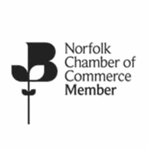 Norfolk Chamber of Commerce membership badge, recognising Create Consulting Engineers' professional standing and local business engagement.