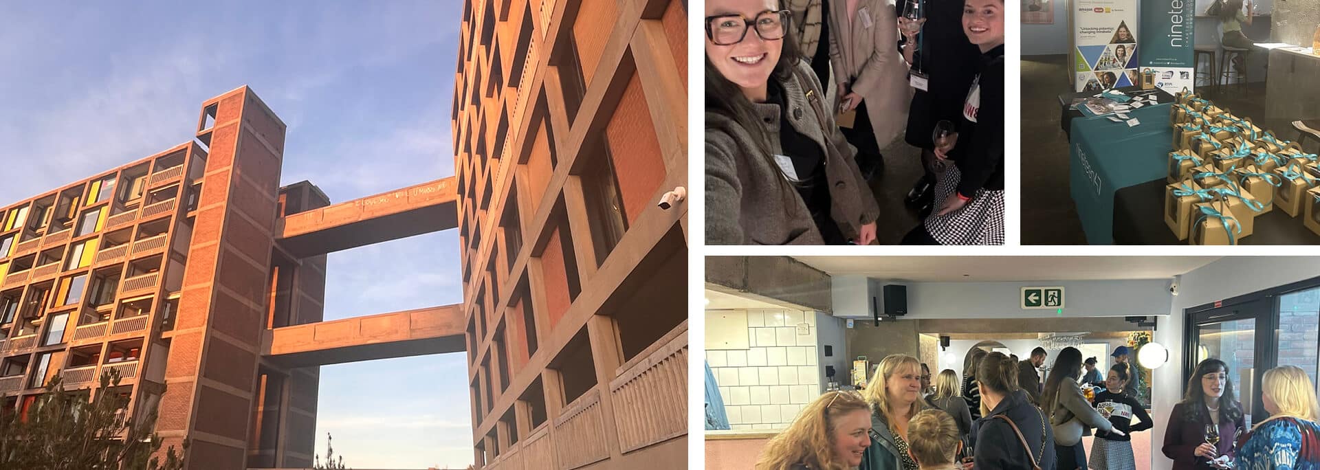 Women in Property Yorkshire & North East members tour Park Hill's distinctive red-brick architecture and interior spaces during Grace Beard's hosted event.